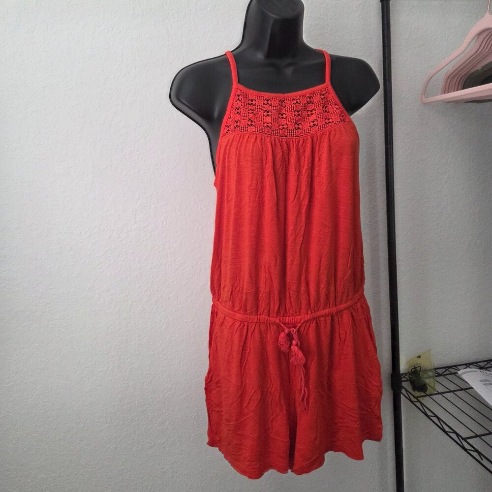 Orange romper